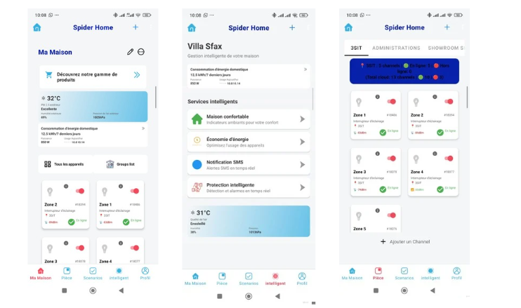 Application Domotique Supla